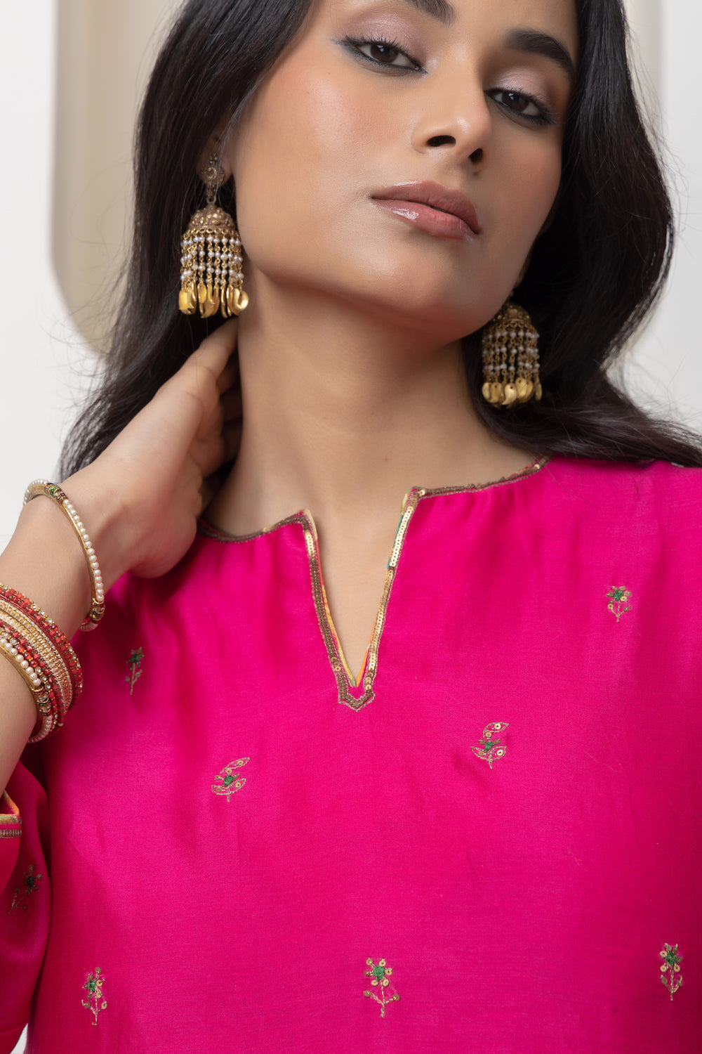 The Hand Embroidered Collection