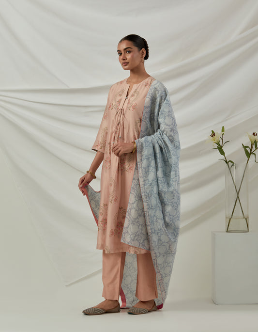 Rit Blue Printed Dupatta