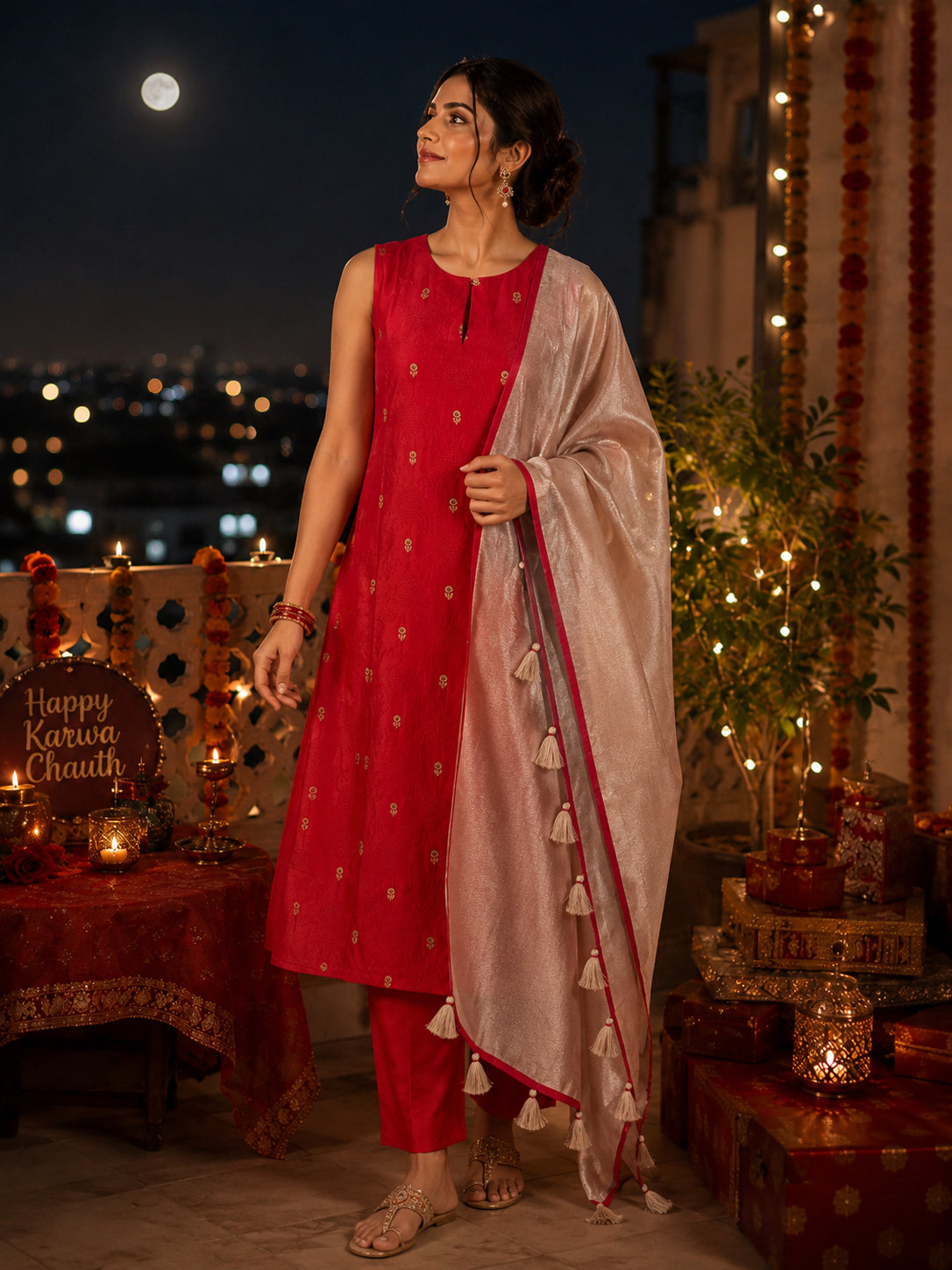 Silks of India Tissue Dupatta