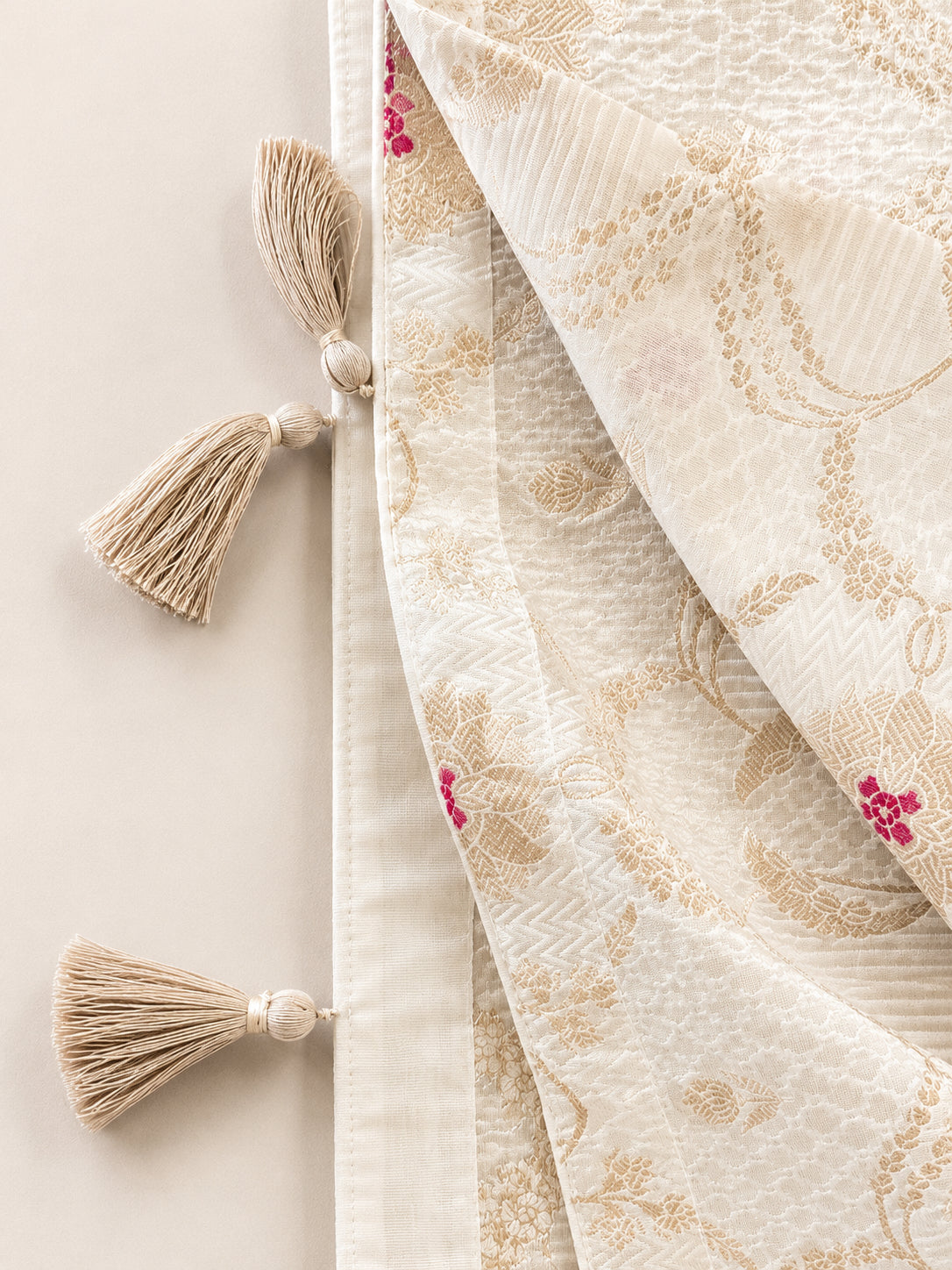 Silks of India Handwoven Brocade Dupatta