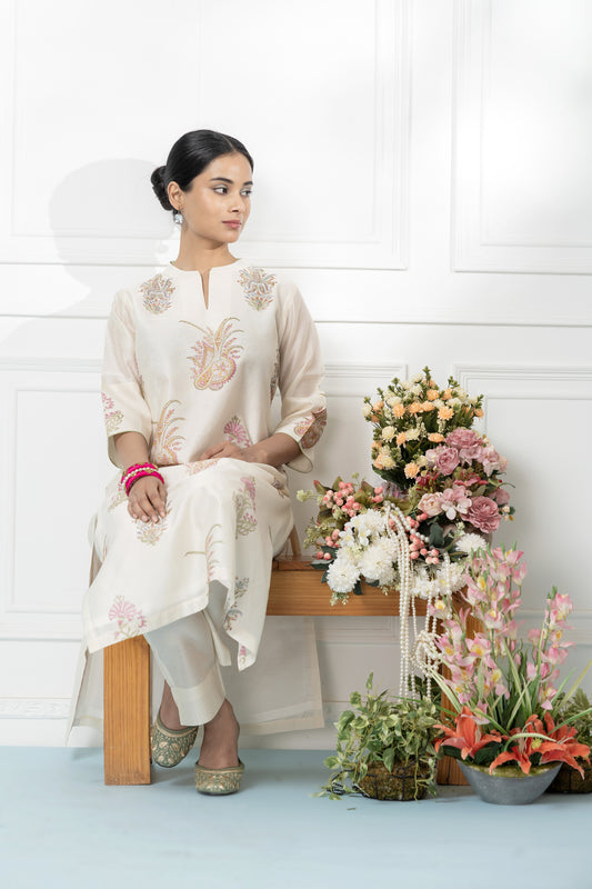 Sorbet Printed Kurta Set