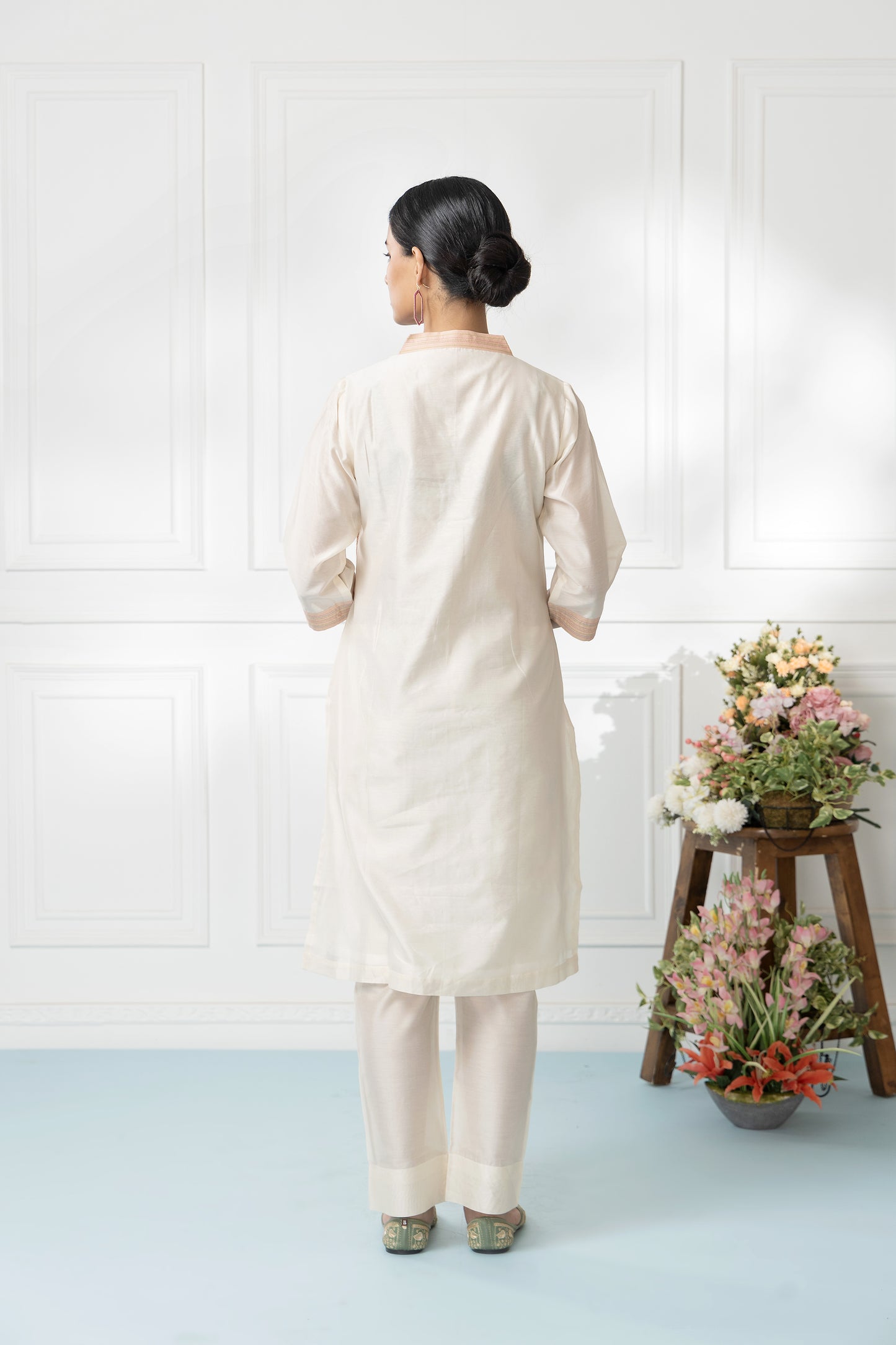 Sorbet Short Printed Kurta Set